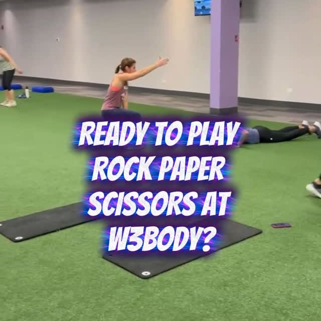 Rock. Paper. STONG!!
Starting our days off with a work out and some games at W3Body. St…