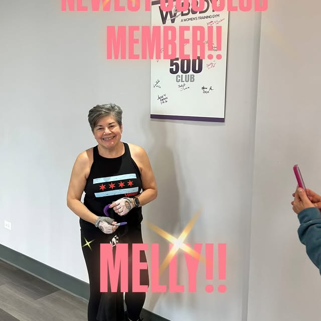 We are so excited to welcome Melly into the 500 club! She has completed 500 sessions in…