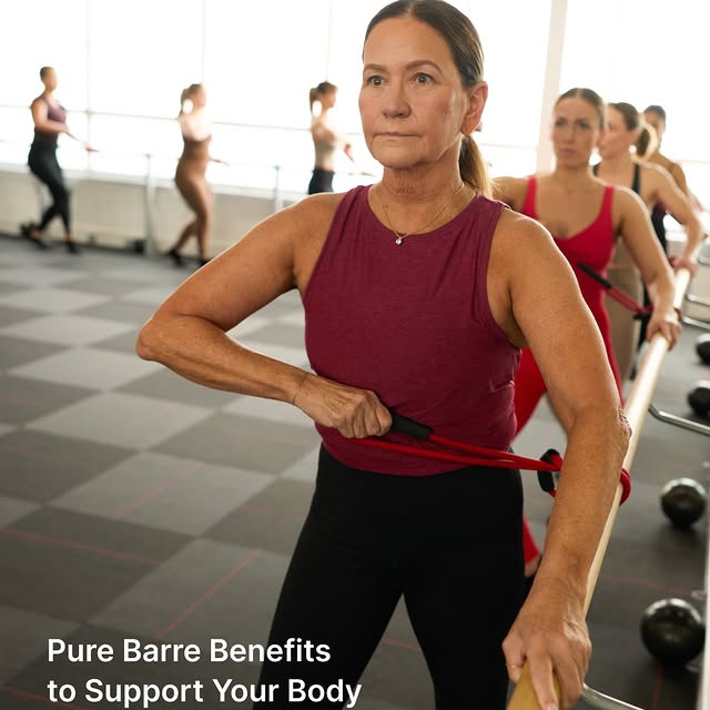 Midlife brings change—but you’re not alone. Pure Barre helps you stay strong with low-i…