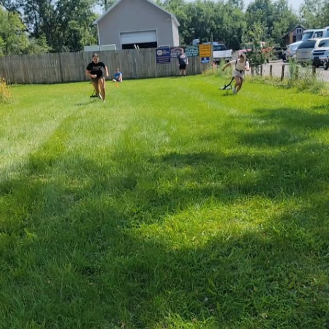 High School Athletes putting in speed, agility and strength work before fall sports sta…