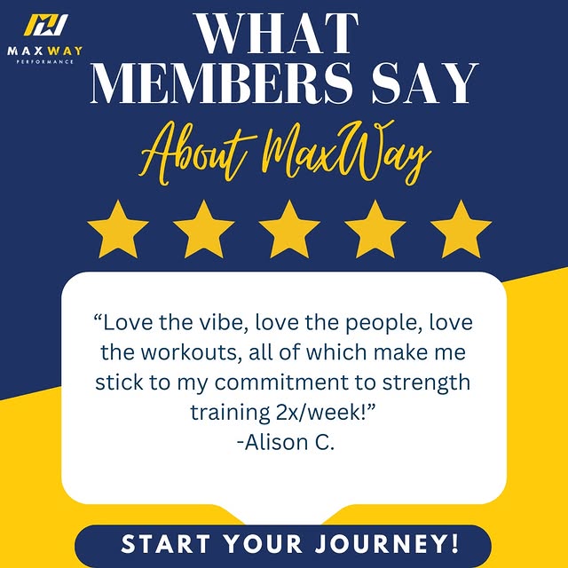 Being a part of MaxWay is more than just coming to work out - it's being a part of a fa…