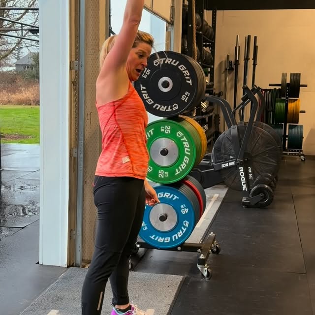 Getting our members peaked for some Open workouts! We usually see dumbbell work, and sh…