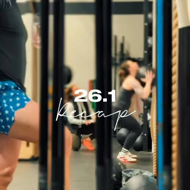 26.1 ✅ 
Week 1 of the CrossFit Open is in the books.  What an outstanding display of ef…