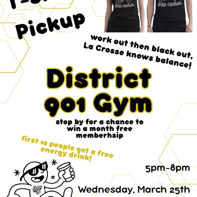 Do you need to pick up your shirt for @friday.beers.lax ‘s Blackout Barcrawl???
Stop by…