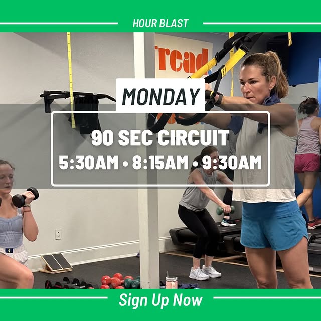 ☘️ Start Your St. Patrick’s Day Strong! ☘️

Join us Monday for a 90-second circuit that…