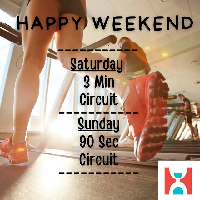 Weekend plans = DONE ✔️

Join us at Hourblast for a strong start to your weekend 💪

Sa…
