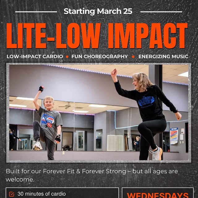 Starting March 25, we’re introducing 
LITE: Low Impact — designed for our Forever Fit &…