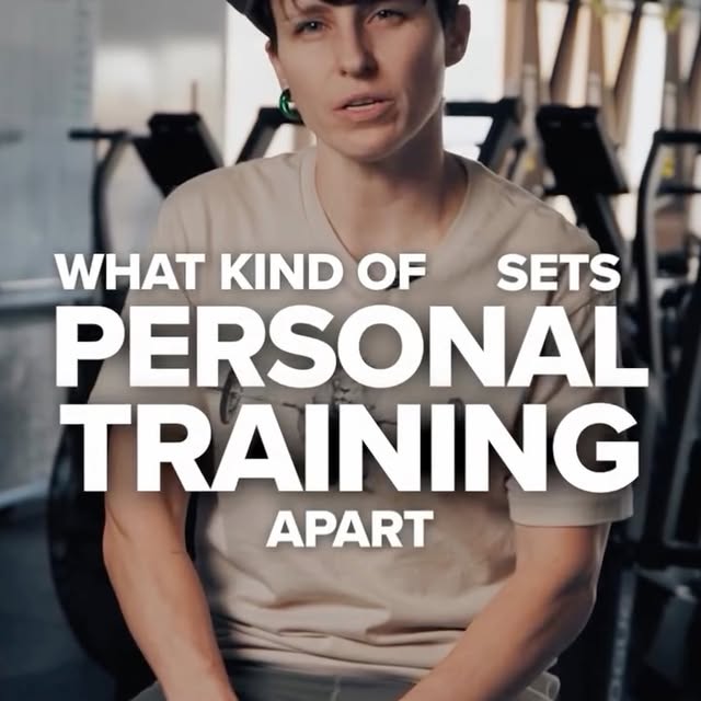 Personal training isn’t just about the workout, it’s about building the confidence to o…