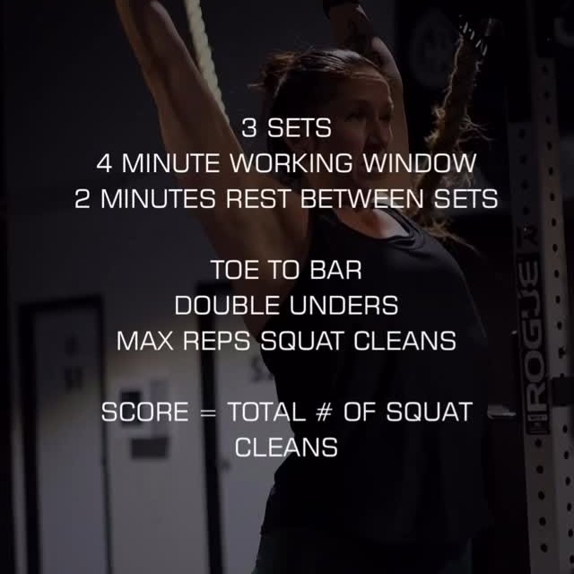 HomeGrown Classic Workout #1 - All Out Cleans
Full workout details on the event page - …