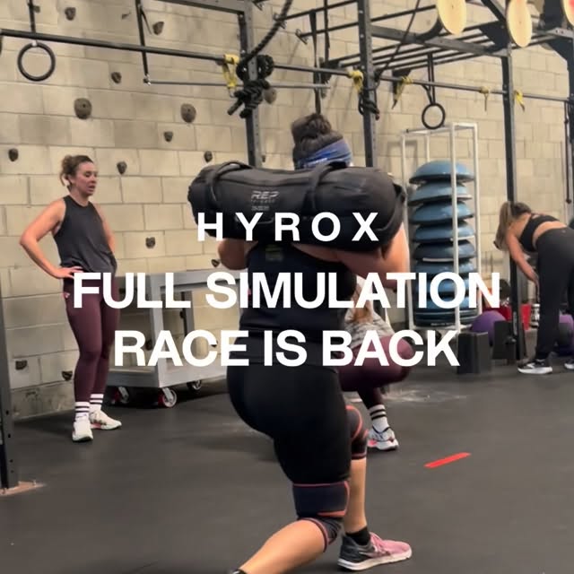 Our HYROX full simulation race is back MARCH 28TH, and we have a new category! We are n…