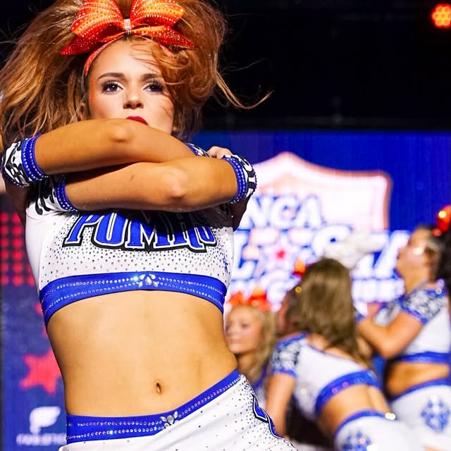 Better 👀 out when the Pumas are on the PROWL! 🐾🧡 
.
.
.
.
.
#cheerathletics #cheer #…