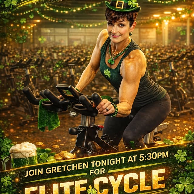 Join Gretchen tonight at 5:30pm!
.
.
.
#cycleclass #cycle #spinning
