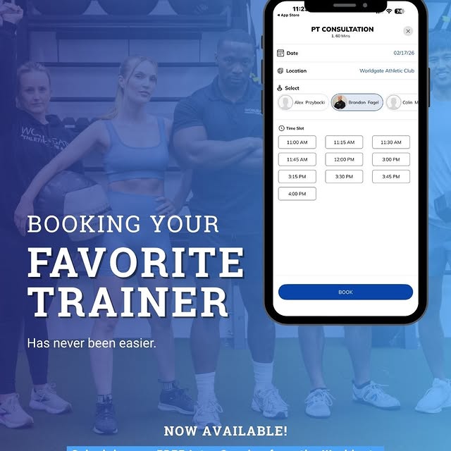Your fitness goals just got easier to start, and easier to stick to. Booking your favor…