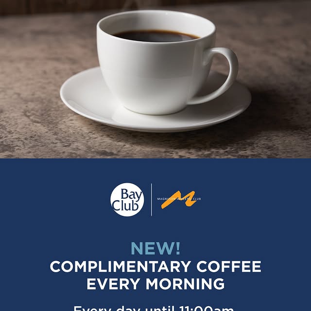 NEW! Complimentary coffee every morning ☕️ Another perk of membership – freshly brewed …