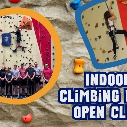 Join us for Open Climb at the Indoor Climbing Wall every Friday from 3pm - 8pm and Satu…