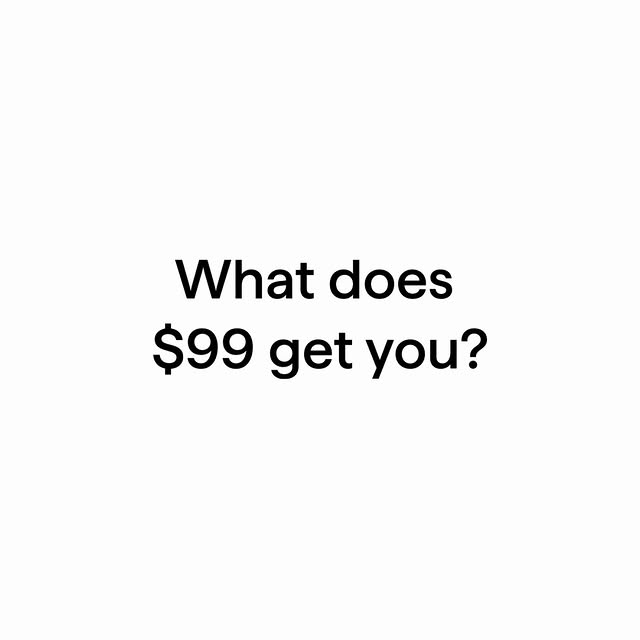 $99. 3 months. Full platform access + an AI business partner. This isn't a trial — it's…