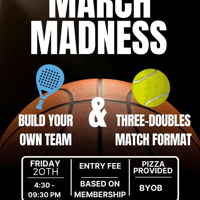 🏀🎾 March Madness at HPTA Riverside! 🎾🏀

We’re bringing the March Madness energy to …