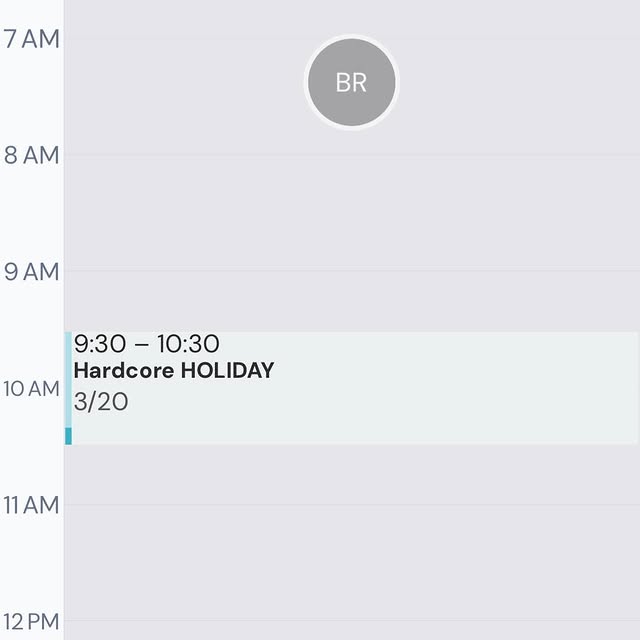 Happy New Year’s Eve Hardcore. There is class in the morning at 9:30 am. If you are una…