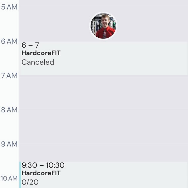 Even thought we took all the measures to get the gym open in the morning, I think it’s …