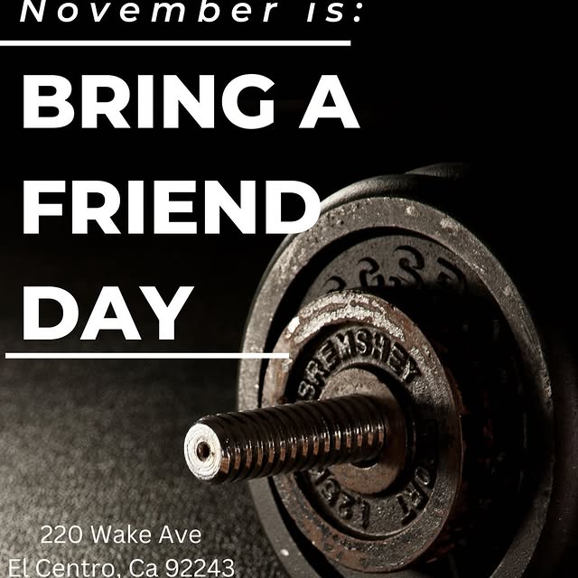 Starting tomorrow, every Wednesday is BRING A FRIEND DAY at IV Fitness Club. 
#betterto…