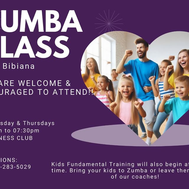 Fun energetic classes. Great music and a great way to bond with your family and friends…