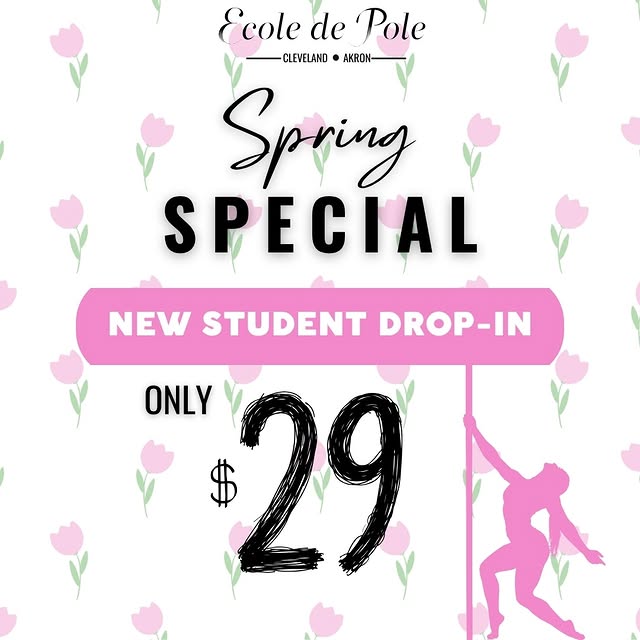 🌷 Spring is your sign 🌷

If you’ve been thinking about trying pole or aerials… this i…