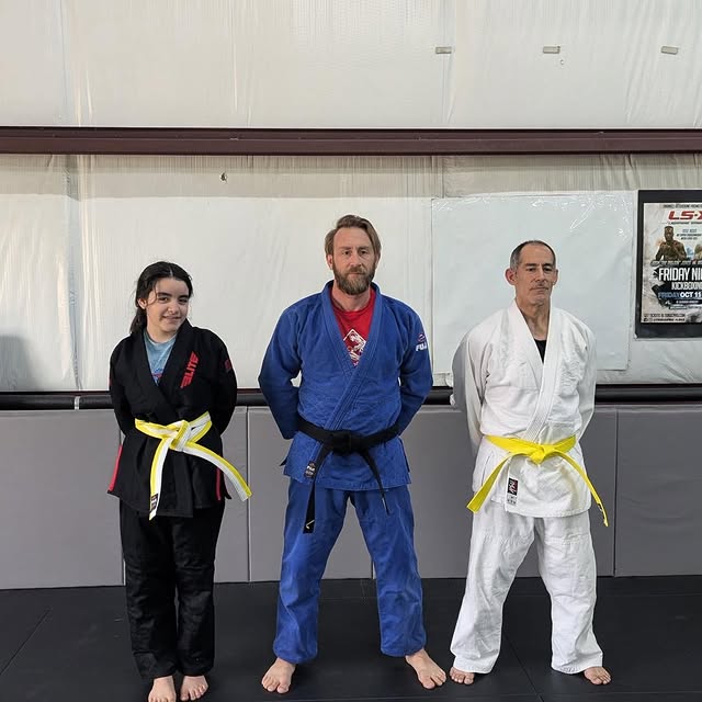 Congratulations to Alan and Cheyanne on leveling up in Judo today!! Well done!