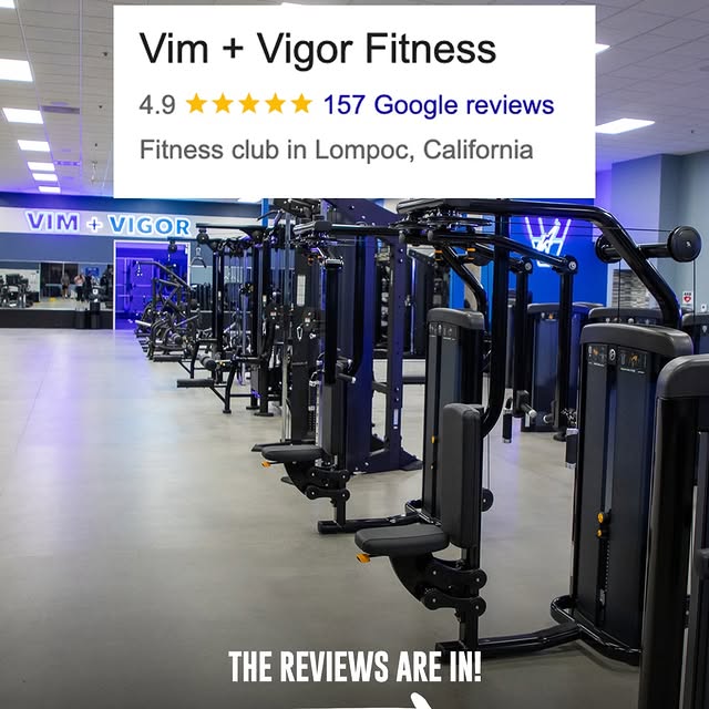 Lompoc, it’s official 🔥

Three months in and the reviews are IN… Vim + Vigor is taking…