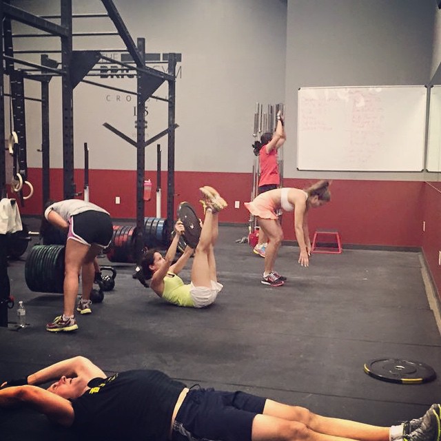 A glimpse into #Bootcamp at The Brick Gym! Join Coach Sho Tuesdays and Thursdays at 5:3…