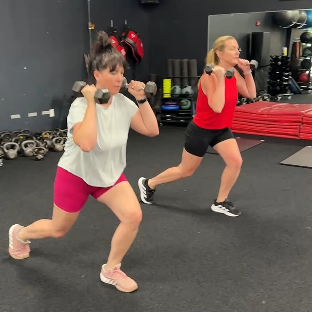 Same pace. Same focus. Same goal.
Strength hits different when you’re in sync.
This is …