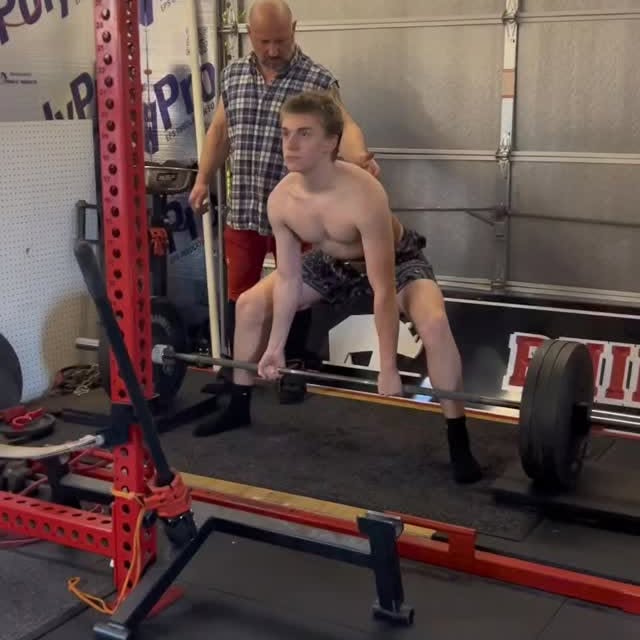 @mason_venditti with a deadlift Pr last night. This kid is really working on technique …