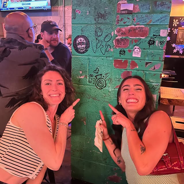 Tribe reunion in DC!! So good to see Elle 🫶