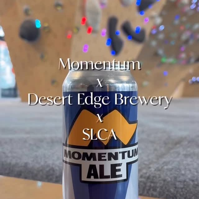 Momentum Climbing x Desert Edge Brewery x SLCA

We are thrilled to announce our latest …