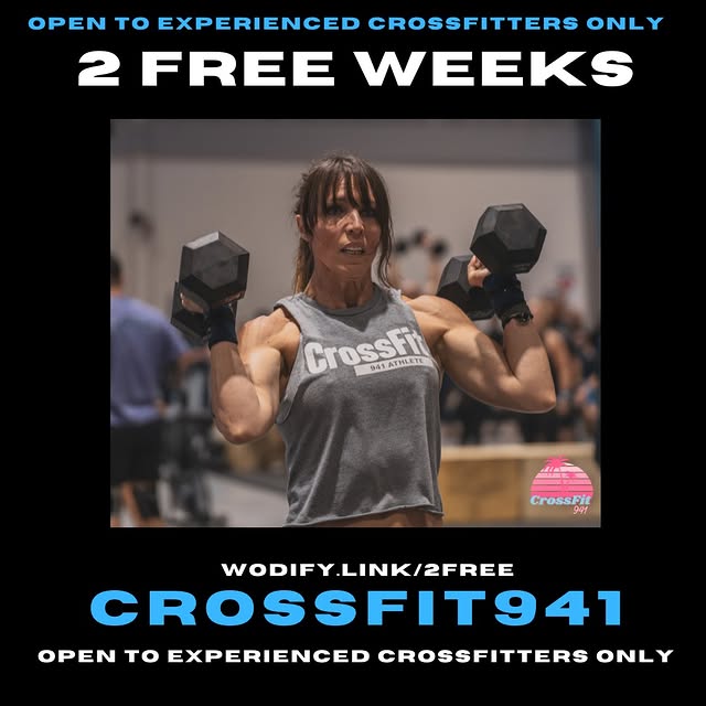 Go to https://wodify.link/2free to sign up for your two free weeks. Open to experienced…