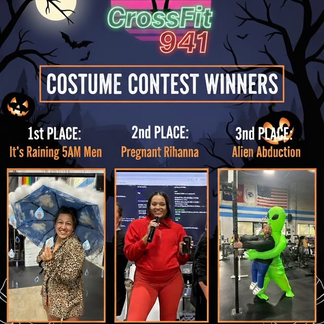 👻Costume Contest Winners! 🎃

Big shoutout to everyone who showed up and showed out fo…