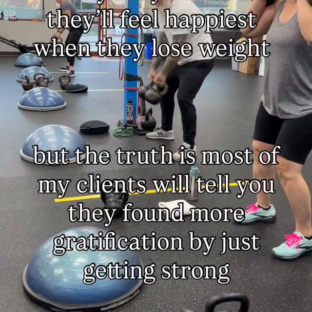 The truth about fat loss vs building strength 👇

Most women have the experience (and e…