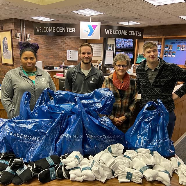 Tradehome Shoes is giving back to the community with their ‘trade at home, give at home…