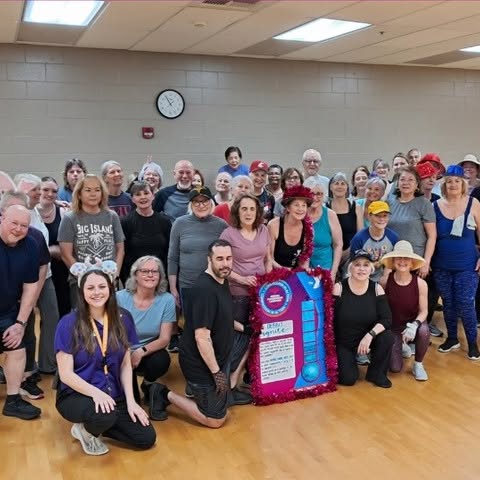 You might come to the Y for a workout. You stay because of the people. 

Nancy, a Y mem…