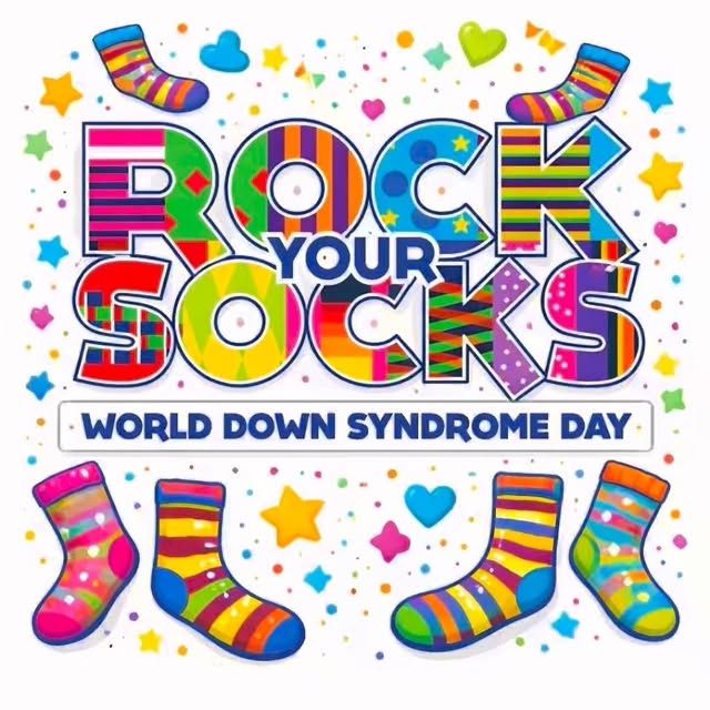 World Down Syndrome Day 🧦

Rocked the socks today.

No big speech…just a reminder that…