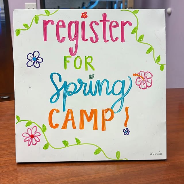 I can’t believe we caught this on camera!! 🙈

Registration is NOW OPEN for Spring Camp…