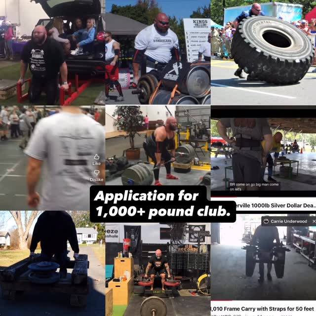 Over the course of my strongman career I had a side bet with myself.

How many events c…