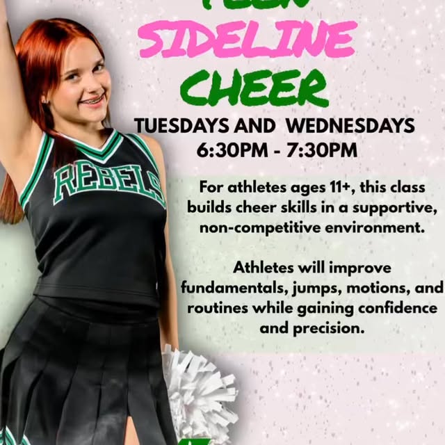 Level up your cheer game, build confidence, and bring the energy every time you hit the…