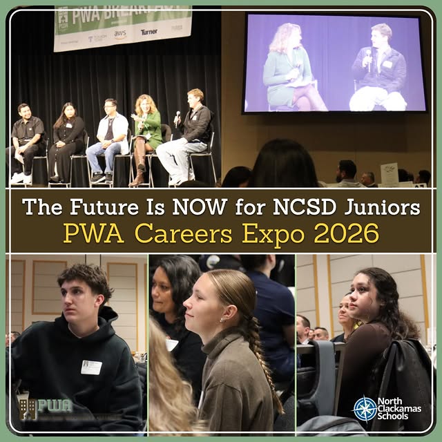 Juniors from across North Clackamas Schools recently helped pack the Oregon Convention …