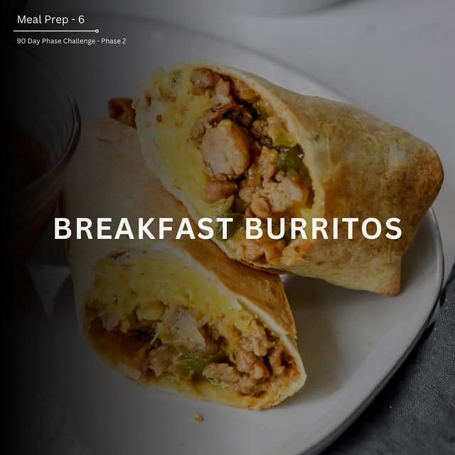 Wednesday Meal Prep…because who doesn’t love some breakfast burritos 🌯 

We know a lot…