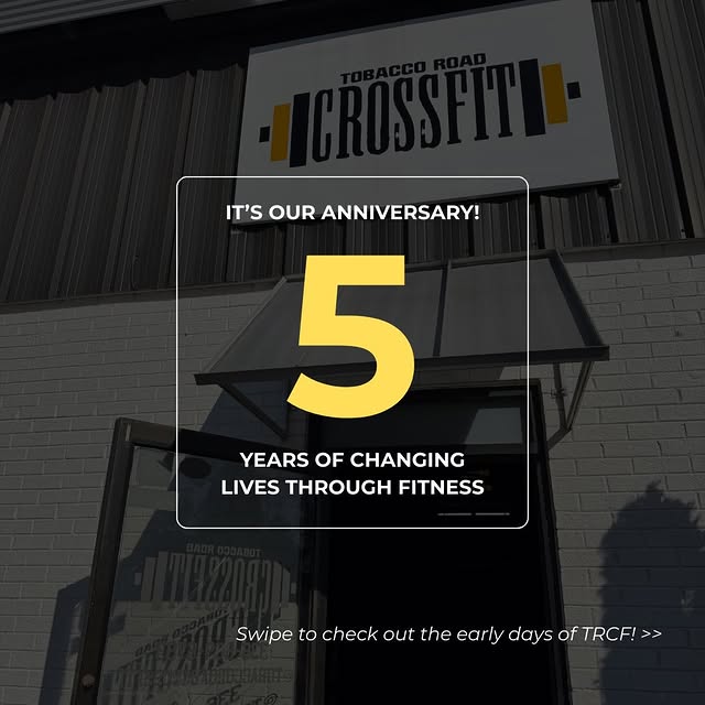 🎉 Happy 5 Years! 🎉 It was 5 years ago in March of 2020 when we opened the doors to TR…