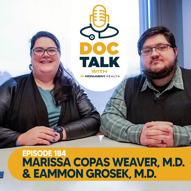 New Doc Talk episode is out now! 🩺⚕️

Marissa Copas Weaver, M.D., an Internal Medicine…