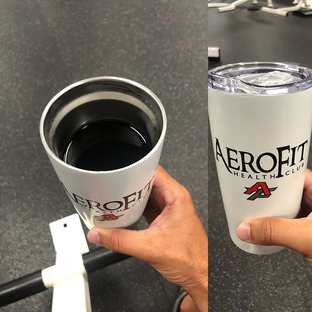 A little black jet fuel for this AM’s workout! Cooler weather makes coffee that much be…