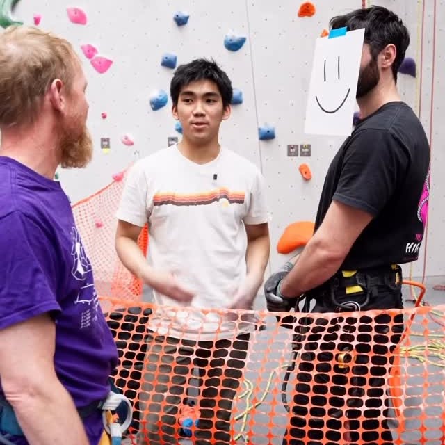 Questions our setters LOVE to get 🙂
.
.
.
#letsclimbchicago #firstascentclimbing #chic…