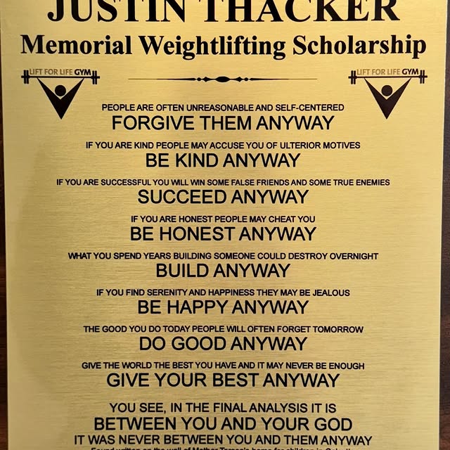 In honor of Justin Thacker’s Birthday, friends & family are matching donations to the J…