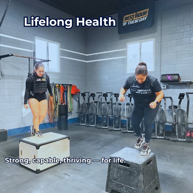 Our goal isn’t short-term transformation — it’s lifelong health.

We train to move well…